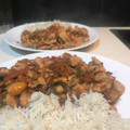 El cooksnap de Ines Coll García cuando hizo Pollo con almendras estilo chino.