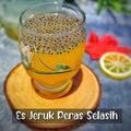 Cooksnap dari Farhah untuk resep Es Jeruk Selasih