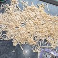 El cooksnap de Myriam Murguiondo cuando hizo Tallarines caseros (masa de pasta).