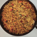 El cooksnap de Xabier Lasa cuando hizo Fideuá de calabacin y gambas.