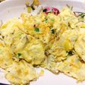 Margie Su 的 簡易吻仔魚煎蛋 cooksnap