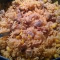 Cheyenne :)'s cooksnap of when they made Arroz con gandules (Puerto Rican rice and peas).