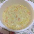 Cooksnap dari Nabila kamil untuk resep CHICKEN CORN CREAMY SOUP MPASI 12 bulan