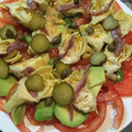 El cooksnap de font-mb cuando hizo Aguacate con anchoas y tomate natural.