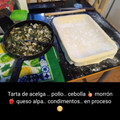 El cooksnap de Sandra Frieiro cuando hizo Canastitas de queso blanco y ciboulette.