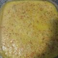 El cooksnap de Luz cuando hizo Calabacines gratinados con crema de calabaza, curry y queso.