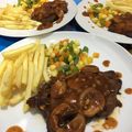 Cooksnap dari Rina Kurniawati II untuk resep Beef steak with bbq sauce