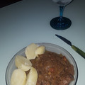 El cooksnap de Melissa Lorenzo González cuando hizo Hígados de pollo al Pedro Jimenez.