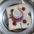 Ruhi Mishra का कुकस्नैप जब उन्होंने वेजिटेबल सैंडविच (vegetable sandwich recipe in Hindi) बनाया था।