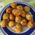 El cooksnap de Zaira cuando hizo Buñuelos de bacalao.