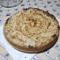 El cooksnap de Camii Navarrete cuando hizo Kuchen de plátano con migas.