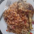 El cooksnap de Pedro Javier Pizán Lavado cuando hizo Arroz Árabe.