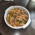 El cooksnap de Carlos Clemente cuando hizo Ensalada fría de pasta de lentejas con brócoli y anchoas.