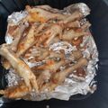 El cooksnap de Roberto cuando hizo Patas de pollo semipicantes y crujientes en freidora de aire.
