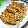 Cooksnap dari Bunda Ela ✅ untuk resep Enoki Beef Roll
