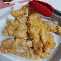 El cooksnap de Paula Fernandez Welz cuando hizo Filet de Merluza/pescado frito despinado.