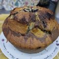 El cooksnap de Juju 💗 cuando hizo 🍫 Budín Marmolado 🍫.