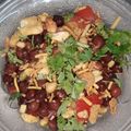 Koyal mittal का कुकस्नैप जब उन्होंने चना चाट(chana chaat recipe in hindi) बनाया था।