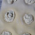 El cooksnap de Maria Del Carmen Marita Gil cuando hizo Sorrentinos de ricota, jamón y nuez.