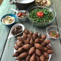 mk's cooksnap of when they made Kibbeh meatballs - kibbeh 'rass.