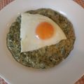 El cooksnap de Antonia García Fernández cuando hizo Puré de espinacas con huevos fritos de Rumanía.