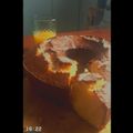 El cooksnap de Pilar Jurajuria cuando hizo Budín de mandarina en licuadora.
