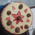El cooksnap de Maria Jesus Angulo Hernandez cuando hizo Queque de yogurt con crema y fresas.