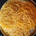 Hiral Pandya Shukla's cooksnap of when they made સેવ, ગાંઠીયા (sev, gathiya Recipe in Gujarati).