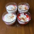 El cooksnap de pilar cuando hizo Natillas de queso y fresas maceradas.