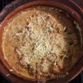 El cooksnap de iabo2001 cuando hizo Polenta pigmentada con Vegetales y queso. Salsa con salchichas.