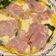 El cooksnap de Mara cuando hizo Tortipizza de espinacas, mozzarella y jamón.