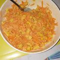 El cooksnap de Marcelo Miranda cuando hizo Ensalada de Zanahoria y Choclo.
