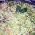 El cooksnap de Angelica Lazo cuando hizo Arroz con pollo y verduras.