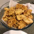 El cooksnap de Hederd Torres cuando hizo Fritos de coliflor.