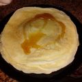 El cooksnap de M Natalia Perez cuando hizo Panqueques de maicena.