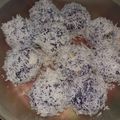 Cooksnap dari Rosi Magdalena untuk resep Klepon ubi unggu #kamismanis