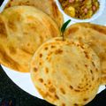 Samita Sar's cooksnap of when they made লাচ্ছা পরাঠা(Lachcha paratha recipe in Bengali).