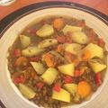 El cooksnap de Rochi Espino cuando hizo Guiso de lentejon vegano y light!.