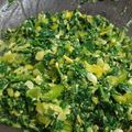 El cooksnap de Anna Bella alias Moni Argento cuando hizo Revuelto de zapallitos y espinaca 🌱.