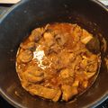 El cooksnap de Manolo Moyano Hidalgo cuando hizo Conejo al ajillo.