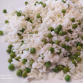 El cooksnap de Number One cuando hizo Arroz blanco con guisantes.