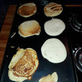 El cooksnap de Alicia Zijlstra Arduin cuando hizo Panqueques americanos para el desayuno/merienda.