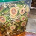 Cooksnap của Ly Diệu khi họ làm theo món Muối sung