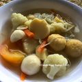 Cooksnap Dapur Yusfarisyia semasa beliau membuat Sup sayur campur.