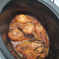 El cooksnap de Jordi Ferrer Vila cuando hizo Muslos de pollo crockpot 🐓 🍗.