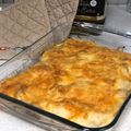 El cooksnap de Elena cuando hizo Coliflor con bacon gratinada.