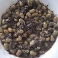 El cooksnap de MaryGlory cuando hizo Habas con morcilla.