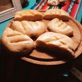 El cooksnap de Claudia Guilmen cuando hizo Pan Casero con Harina Común.