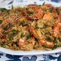Cooksnap Sesimple Loralin semasa beliau membuat Butter Prawn Bersarang.