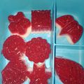 Cooksnap dari Feby Fauziah untuk resep Pudding Buah Naga Lapis Susu